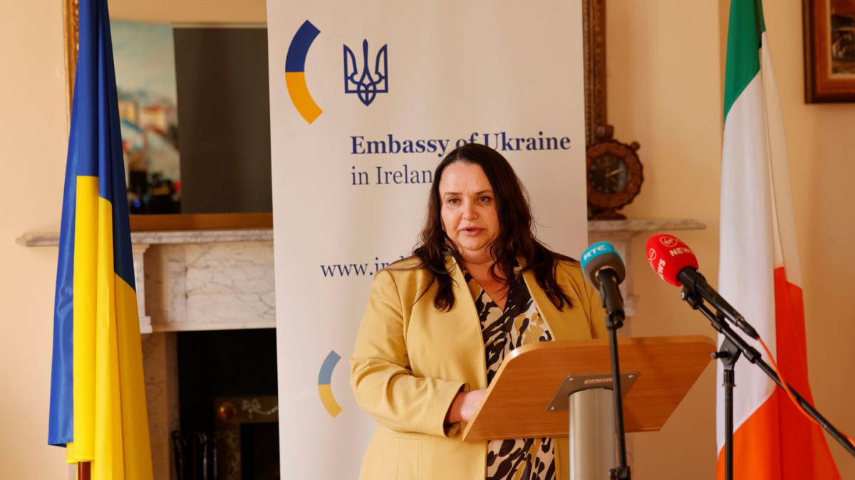 Ukrainian Ambassador to Ireland – Larysa Gerasko - visits Kilkenny ...